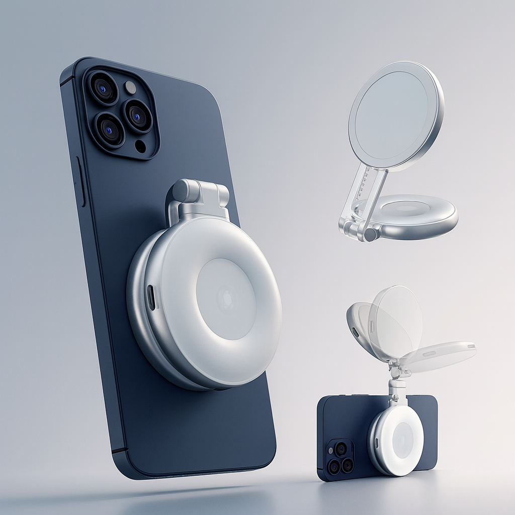 Magnetyczna Selfie Lampa™ – Rozświetl swoje piękno